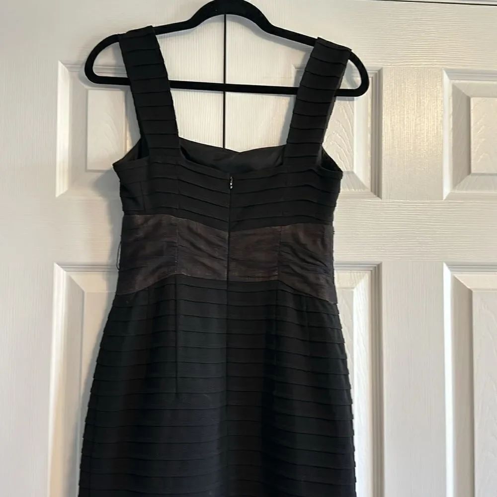 Nanette Lepore Black Tank Mesh Front Dress - Picture 5 of 8